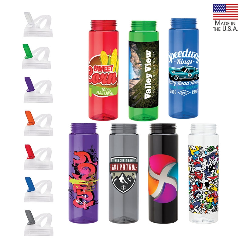 Valumark Newport 25 Oz. PET Bottle With Flip Spout