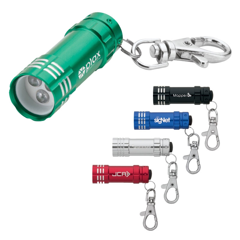 Valumark Ugo LED Flashlight With Lobster Clip