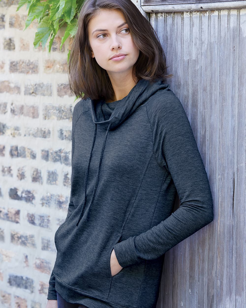 Weatherproof Women&rsquo;s HeatLast&trade; Fleece Faux Cashmere Funnel Neck Sweatshirt - W18706