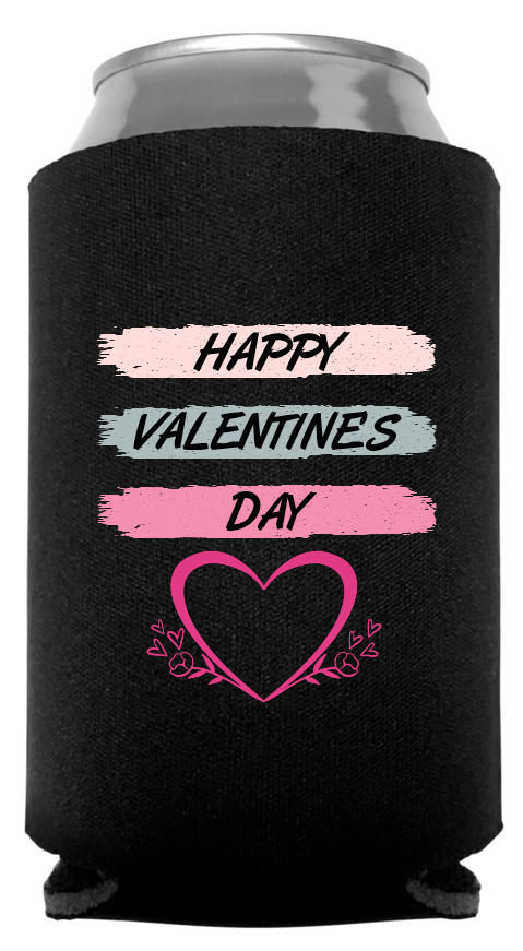 Valentines Day Full Color Foam Collapsible Coolies Style 115848