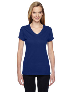 Fruit Of The Loom Ladies 4.7 Oz. 100% Sofspun Cotton Jersey Junior V-Neck T-Shirt
