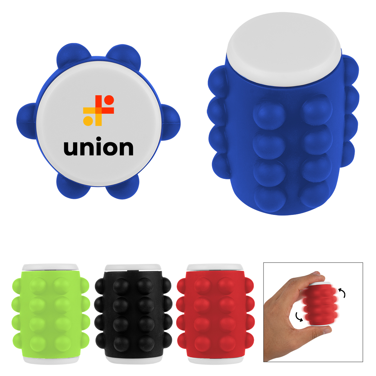 RABS Push Pop Spinning Fidget Toy