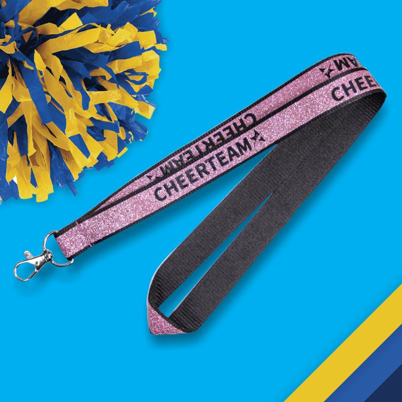 Custom Printed Glitter Lanyards