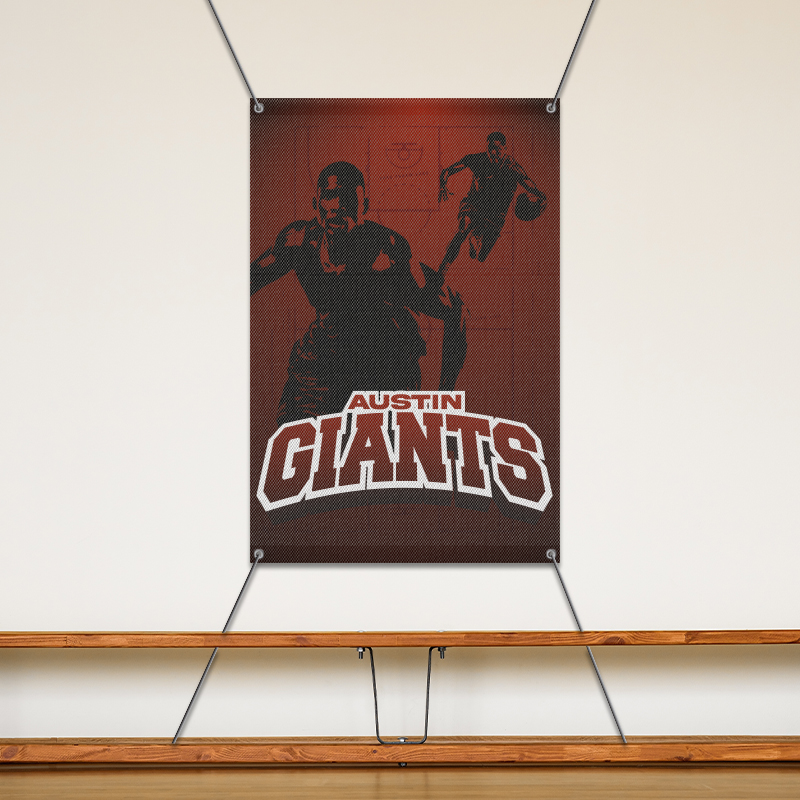 Custom 3' X 2' Mesh Banners