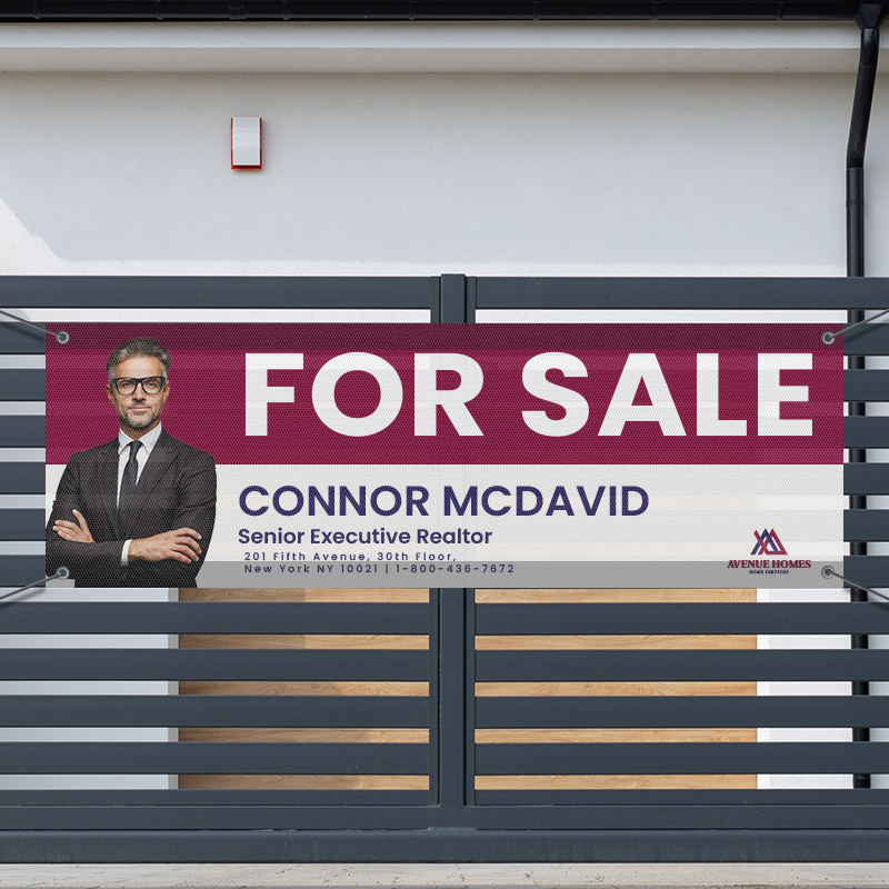 Custom 2' X 6' Mesh Banners