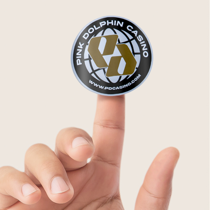 Metallic Silver Stickers