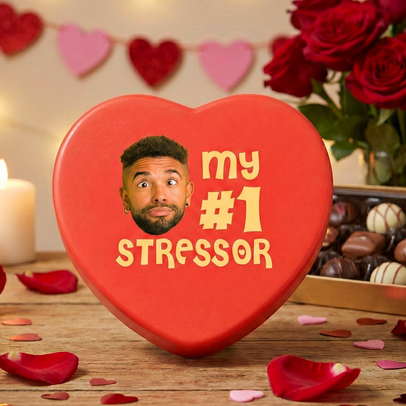 Custom Candy Heart Stress Balls