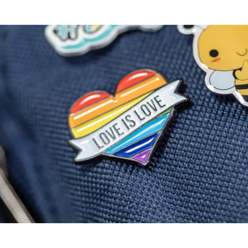 Love Is Love Pride Stock Lapel Pins