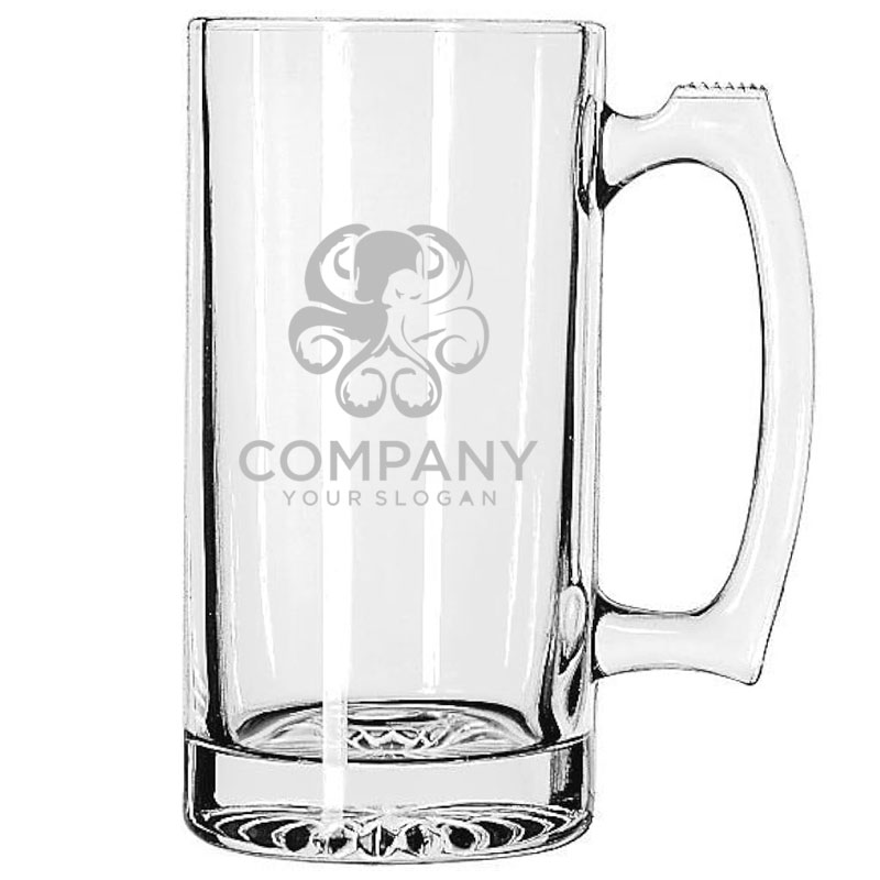 12 Oz Libbey Glass Beer Mug