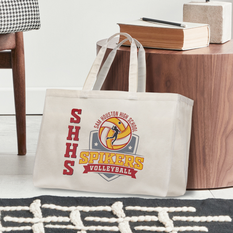 16" X 6" X 12" Cotton Canvas Tote Bags