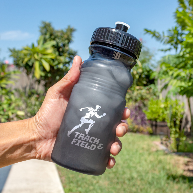 20 Oz Translucent Sports Water Bottles