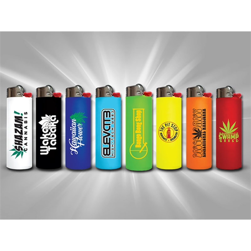 personalized cigarette lighters Custom BIC Solid Lighters