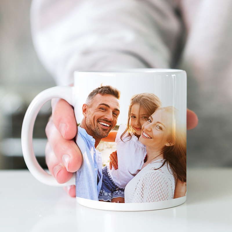 Full Color Photo Mugs 11oz - 24HourWristbands.Com