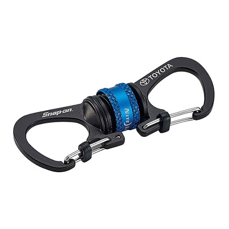 lanie うさぎクリップ ネイビー Nite Ize Slidelock Magnetic Locking Dual Carabiners