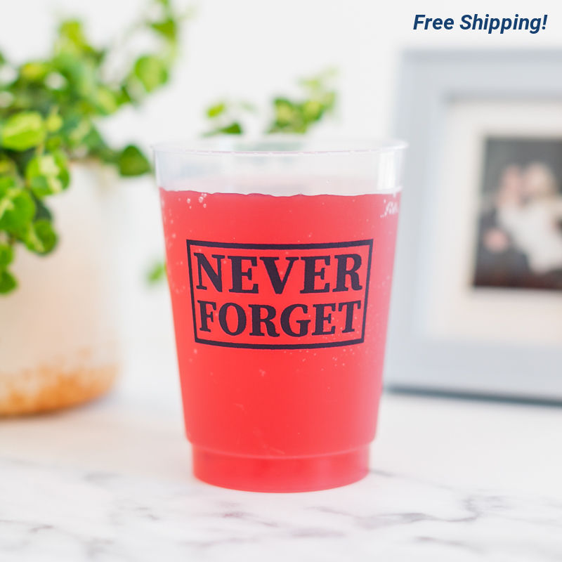 8oz Frosted Stadium Cups