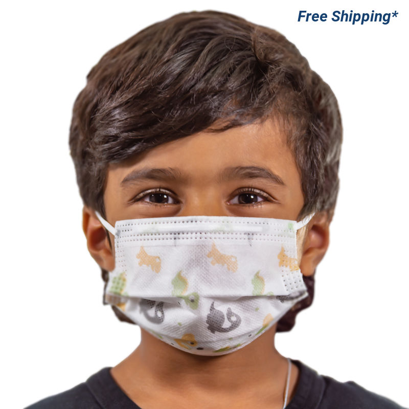 3-ply Kids Disposable Face Masks