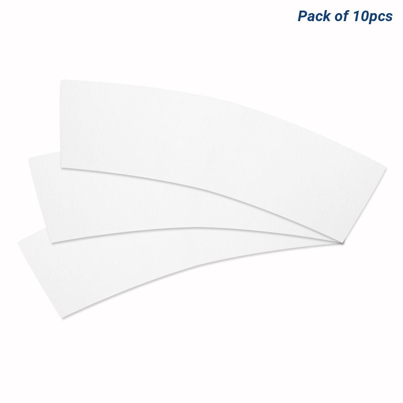 Unsewn White Coffee Wraps For Sublimation Printing - Pack Of 10pcs - Blank Sublimation