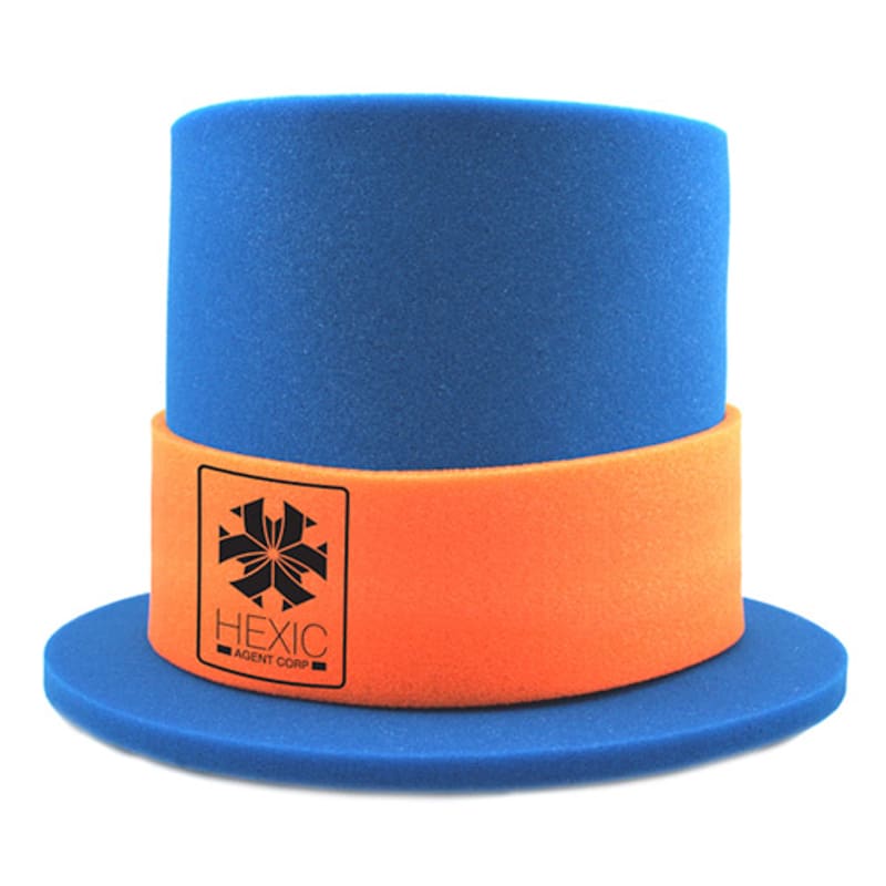 9 Inch Foam Top Hat Foam Hats