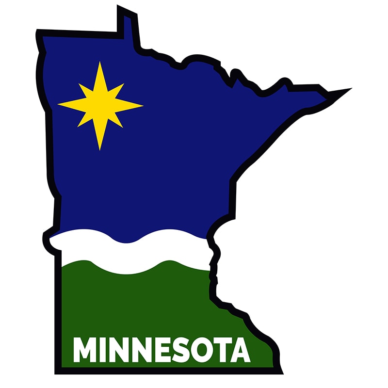 Minnesota Stock Lapel Pins State Lapel Pins