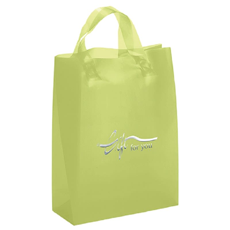 Apollo Frosted Plastic Shopping Bags