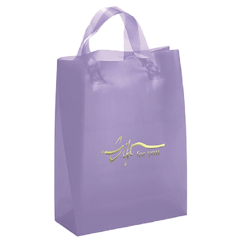 Apollo Frosted Plastic Shopping Bags