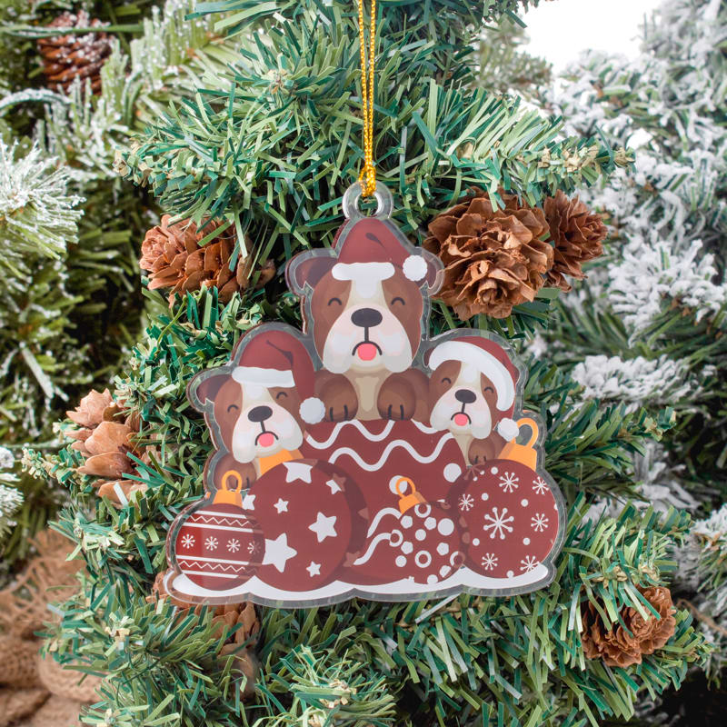 Custom Acrylic Christmas Ornaments