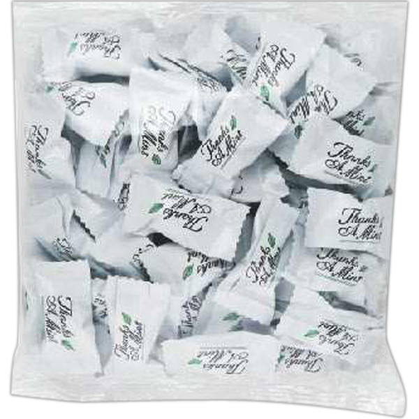 Assorted Pastel Chocolate Mints In Stock Wrappers  - Candy-mints