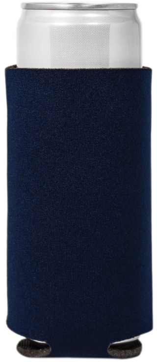 Navy Blue - Slim Can Coolers