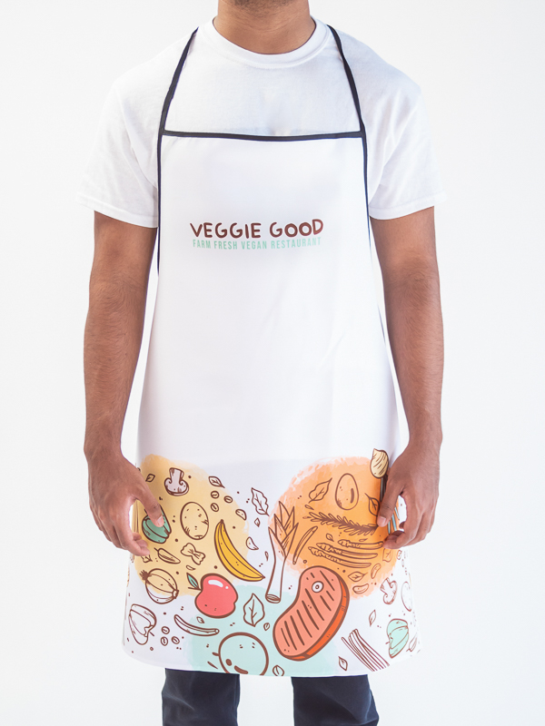 Full Color Sublimated Adult Aprons - Garden Center