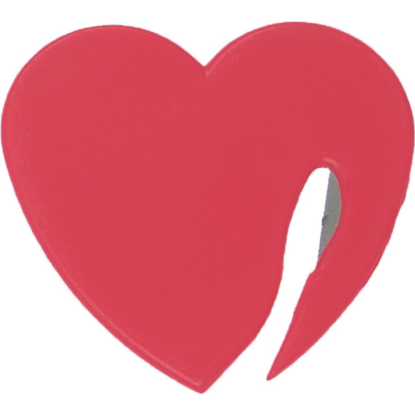 Jumbo Size Heart Shaped Letter Opener With Letter Openers
