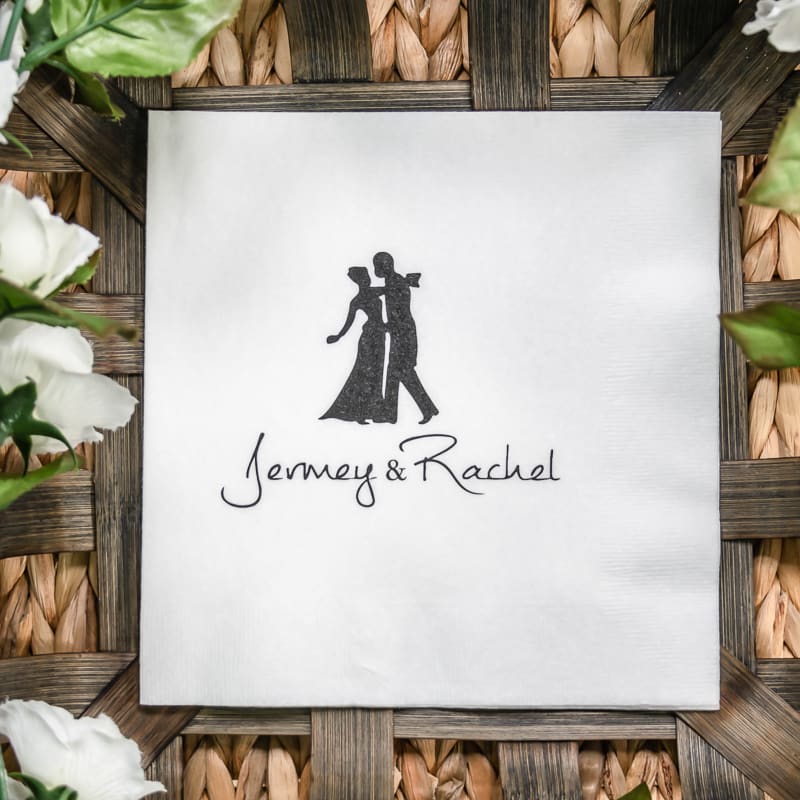 Airlaid LinenLike Beverage Napkins Custom Event Decor