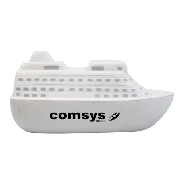 Cruise Ship Shaped Stress Reliever - Cruise Ship