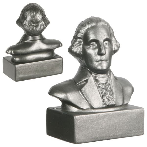 George Washington Bust Stress Reliever - Stress Relievers-general