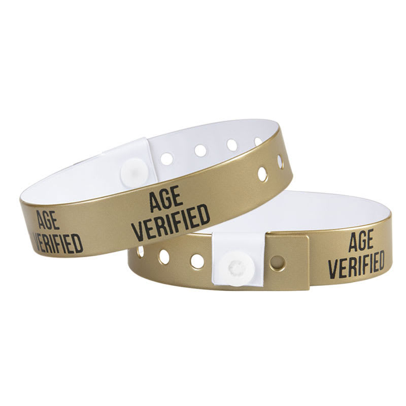 In Stock Vinyl Wristbands