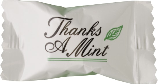 Thanks A Mint Foil Lined - Candy-hard Type