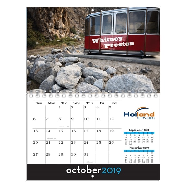 1_Full Color Image Personalized Wall Calendars - Years