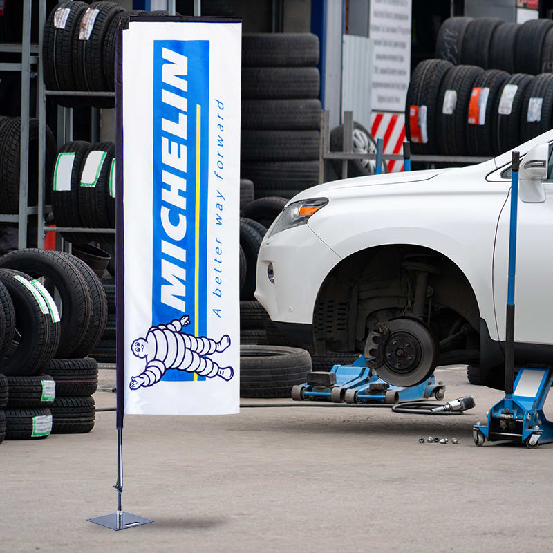 Rectangle Michelin Medium - Flag Banners