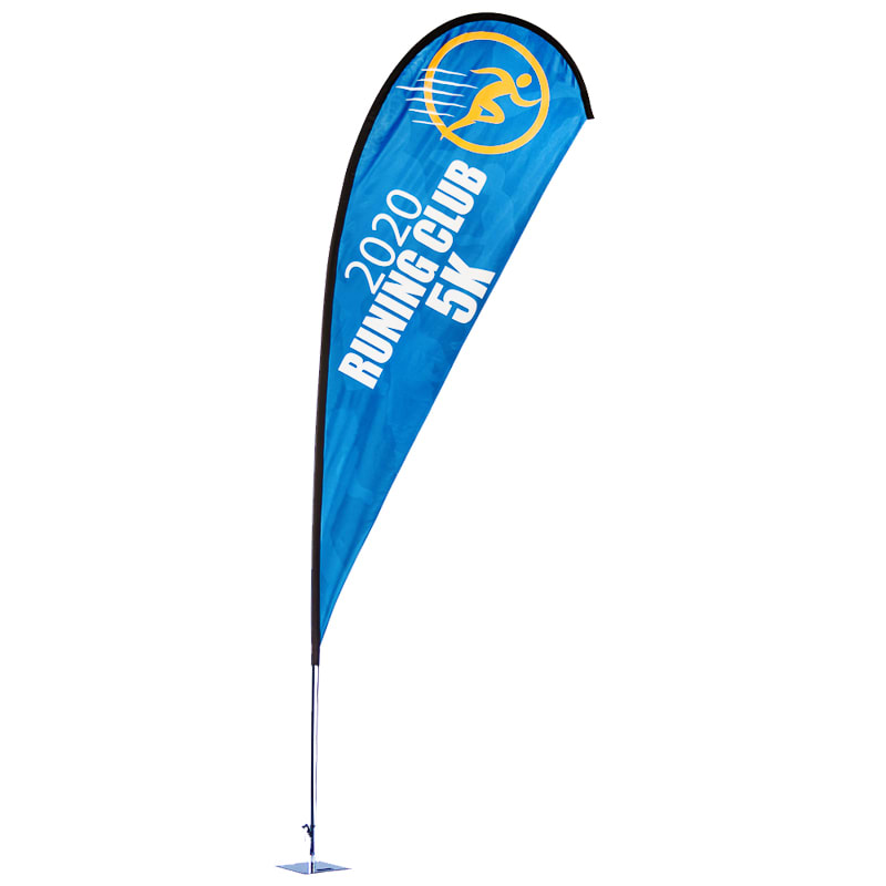 Custom Large Teardrop Flags - Banner