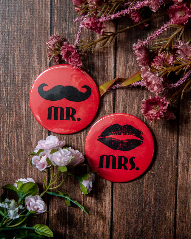 1 1/4 Inch Round Custom Buttons - Imprint Buttons