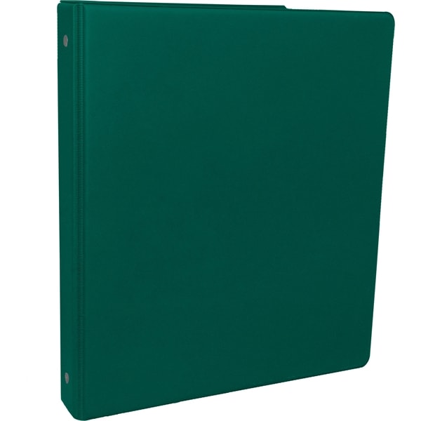 1.5 Inch Round 3-Ring Binder with Pockets_Teal - Pockets