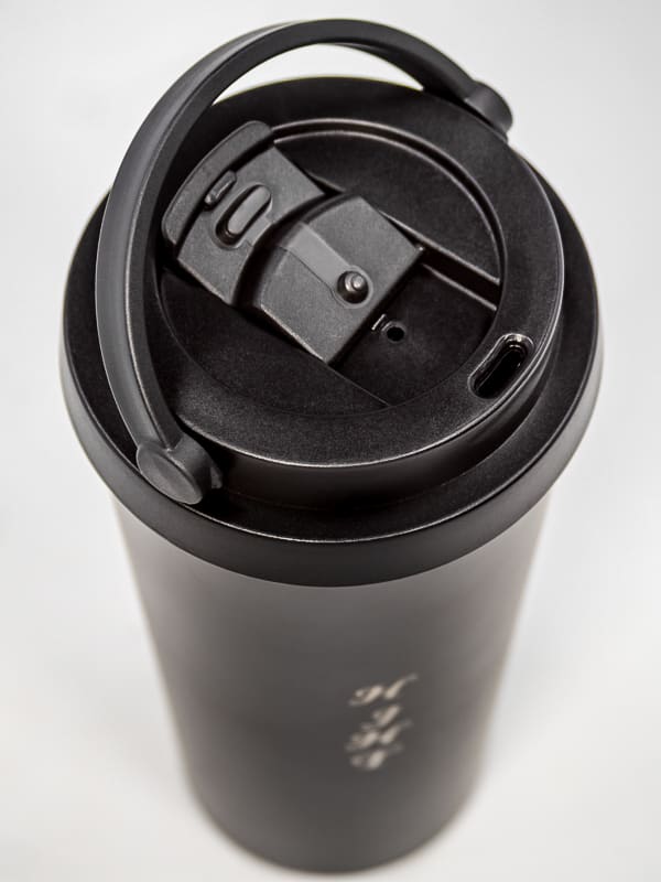 05_17 Oz. Laser Engraved Travel Coffee Tumblers With Handle - Tumbler
