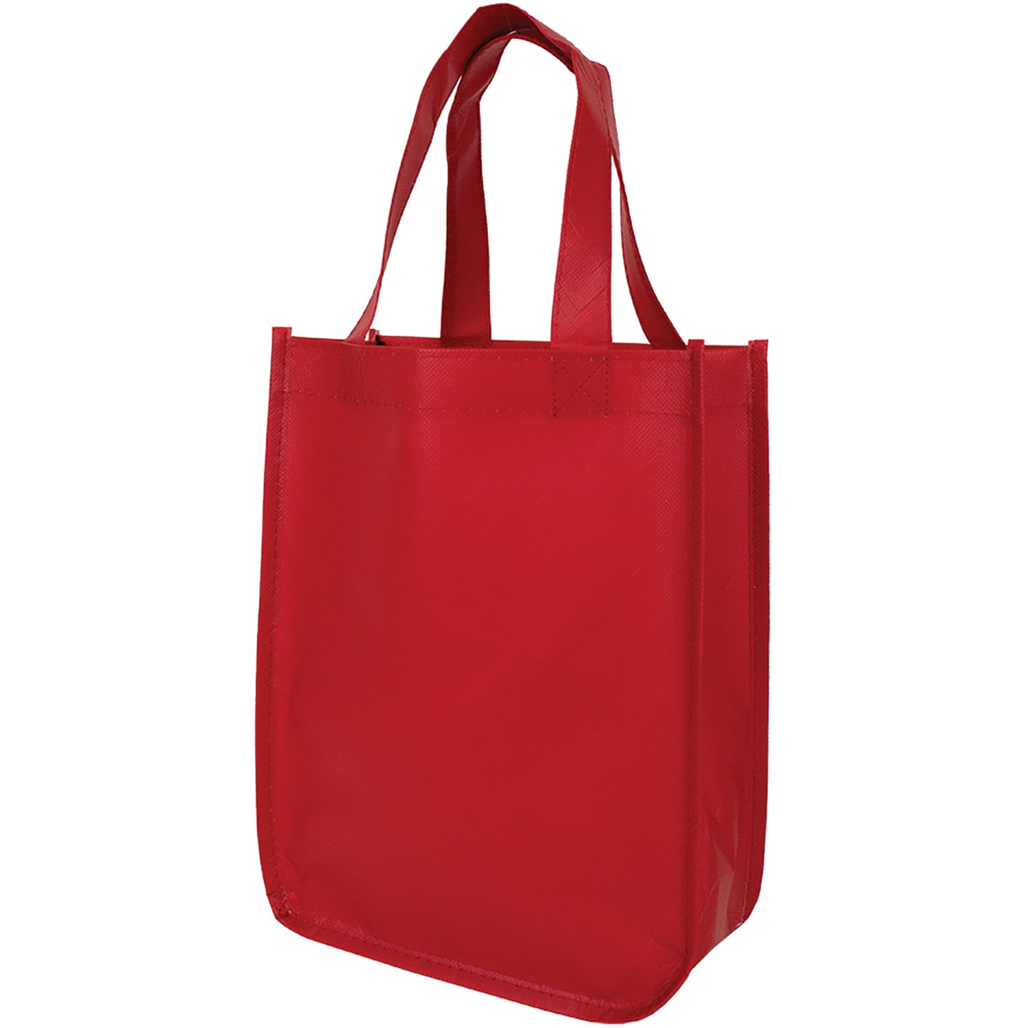Custom Cosmo Small Matte Laminated Tote Bags | Trade Show Totes ...