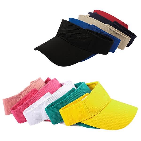 Adjustable Sports Sun Visor Hats Custom Visors