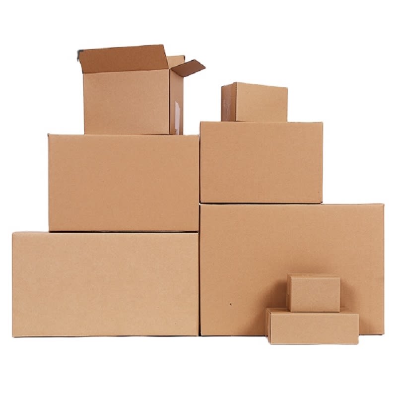 6 X 6 X 6 Inch Corrugated Boxes - Blank