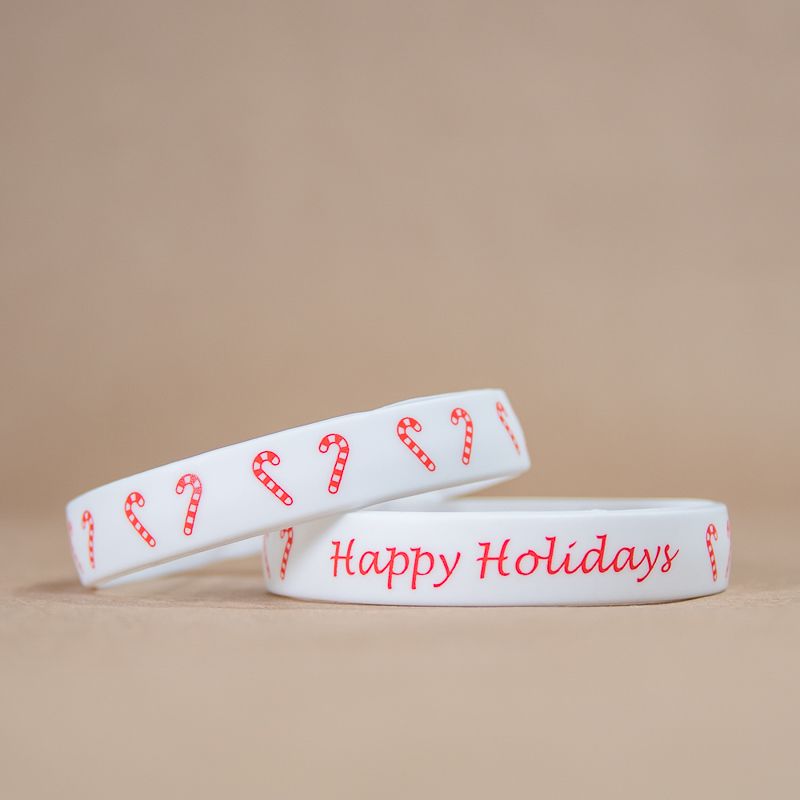 Happy Holidays Wristband