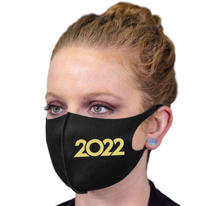  - Custom Screen Printed Soft Fabric Reusable Face Masks