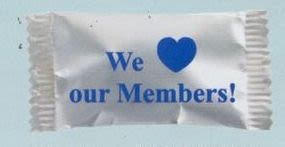 We Love Our Members - Candy-hard Type