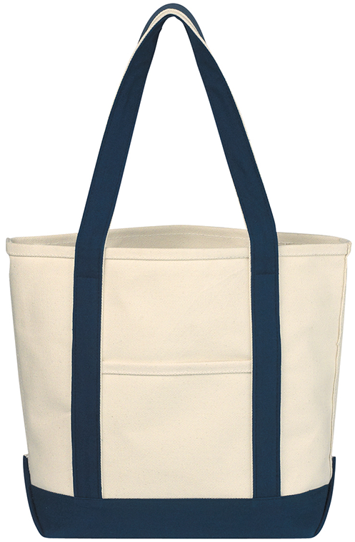 Navy - Cotton Bag