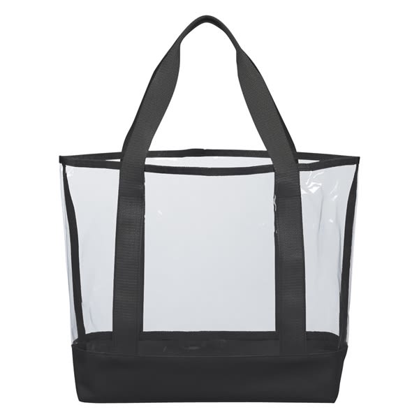 Black - Clear Blank - Grocery Bag