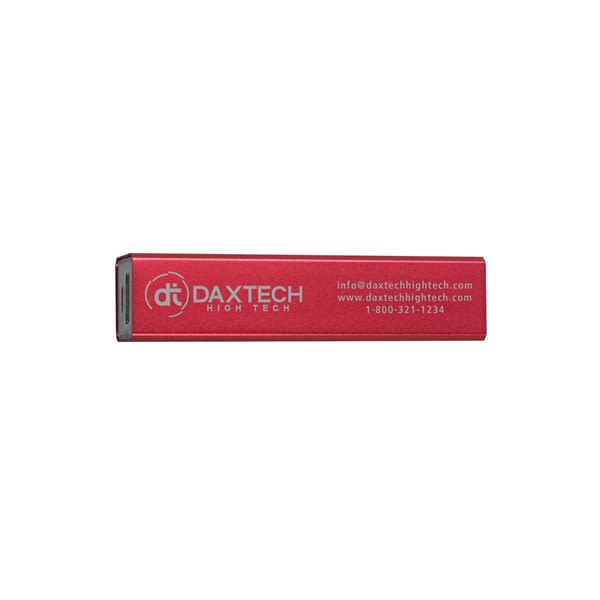 2 Red Power Bank - Printed - Technology